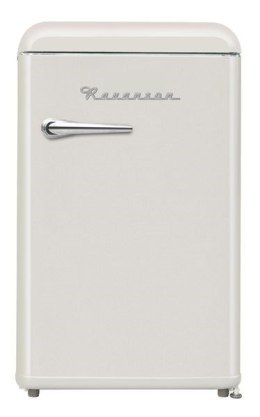 Lodówka Retro Ravanson LKK-120RC (545mm x 895mm x 585 mm; 106 l; Klasa A++; kremowy)