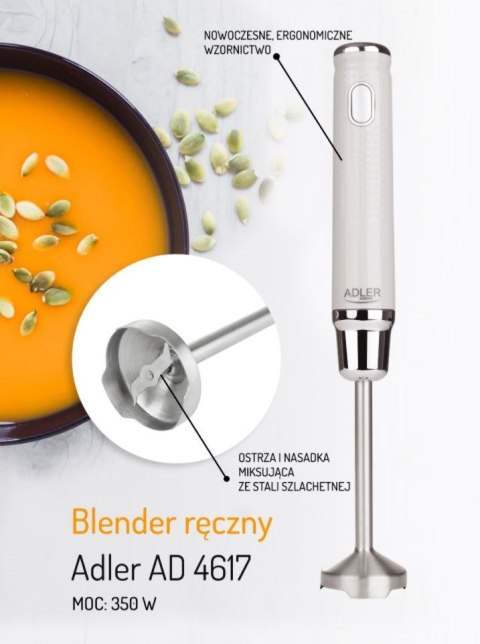 Blender ręczny ADLER AD 4617 szary Blender ręczny ADLER AD 4617 szary