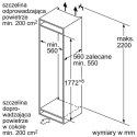 Chłodziarko-zamrażarka SIEMENS KI86VNSE0
