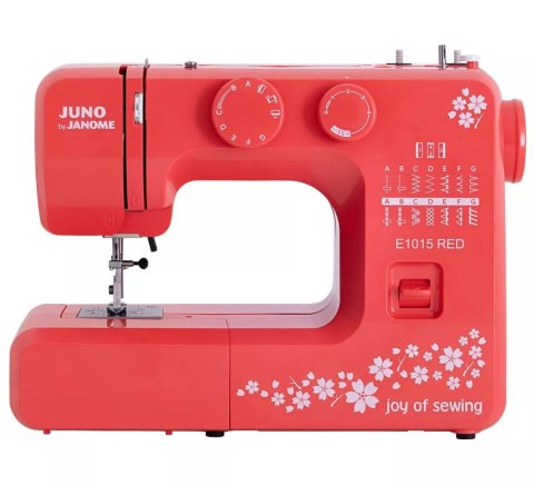 Maszyna do szycia Janome Juno E1015 czerwona Maszyna do szycia Janome Juno E1015 czerwona