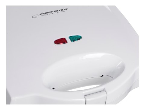 Opiekacz Esperanza Portabella EKT006W (700W; kolor biały) Opiekacz Esperanza Portabella EKT006W (700W; kolor biały)