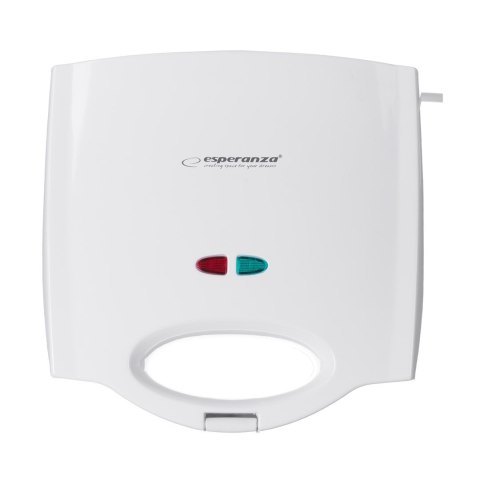 Opiekacz Esperanza Portabella EKT006W (700W; kolor biały) Opiekacz Esperanza Portabella EKT006W (700W; kolor biały)