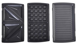 Opiekacz do kanapek CAMRY CR 3024 3 w 1 (730W; kolor czarny)