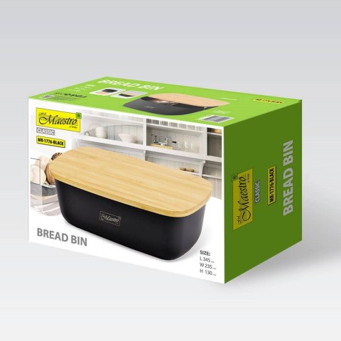 Chlebak MAESTRO MR-1776-BLACK Chlebak MAESTRO MR-1776-BLACK