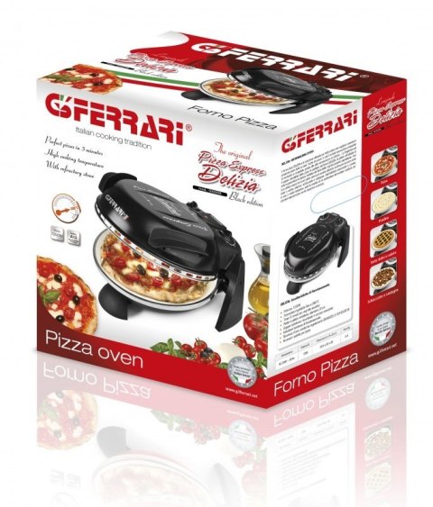 Piec do pizzy G3Ferrari G1000610 Delizia black evo Piec do pizzy G3Ferrari G1000610 Delizia black evo