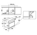 Piekarnik elektryczny Whirlpool AKZ96230WH (Elektroniczne, Pokrętło; Biały)