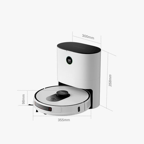 Robot sprzątający z bazą Roidmi Eve Max (biały) Robot sprzątający z bazą Roidmi Eve Max (biały)