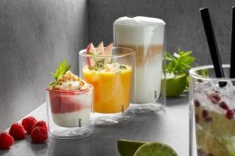 2 szklanki termiczne z podstawkami 235 ml GEFU MIRA G-00204