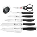 Zestaw 5 noży w bloku samoostrzącym ZWILLING All * Star 33760-600-0 czarny