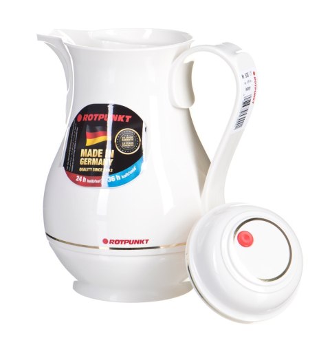 ROTPUNKT DZBANEK TERMOS, 0,5 L, IVORY (ECRU) 530IV ROTPUNKT DZBANEK TERMOS, 0,5 L, IVORY (ECRU) 530IV