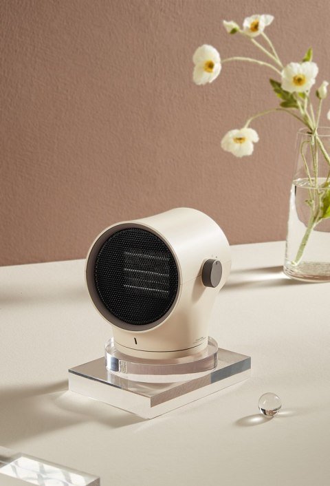 Termowentylator obrotowy z funkcją chłodzenia Smartfrog KW-CH200, kremowy Termowentylator obrotowy z funkcją chłodzenia Smartfrog KW-CH200, kremowy