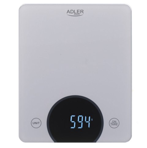 Waga kuchenna ADLER AD 3173s srebrna Waga kuchenna ADLER AD 3173s srebrna