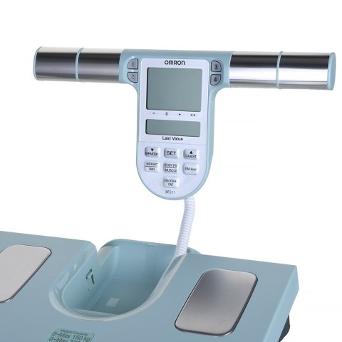 Waga z analizatorem składu ciała Omron Body Comp Monitor BF511 Turq HBF-511T-E Waga z analizatorem składu ciała Omron Body Comp Monitor BF511 Turq HBF-511T-E