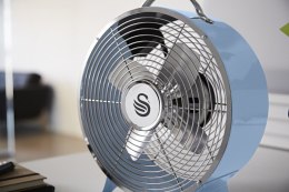 Wentylator biurkowy Swan RETRO SFA12630BL (kolor niebieski)