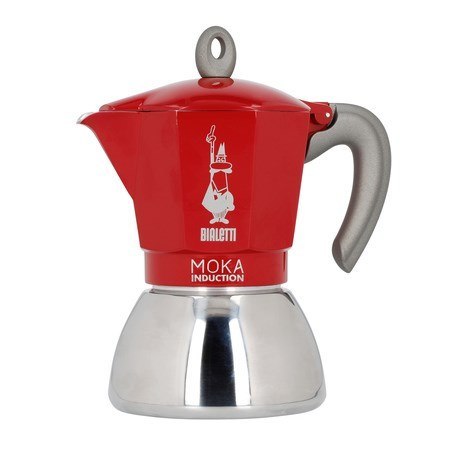 Bialetti kawiarka New Moka Induction 2tz czerwona Bialetti kawiarka New Moka Induction 2tz czerwona