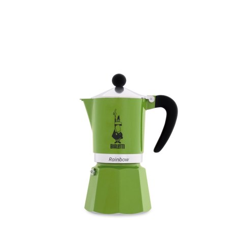 Kawiarka Bialetti Rainbow 3 tz zielona Kawiarka Bialetti Rainbow 3 tz zielona