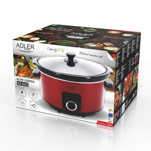 Wolnowar ADLER AD 6413r czerwony Wolnowar ADLER AD 6413r czerwony