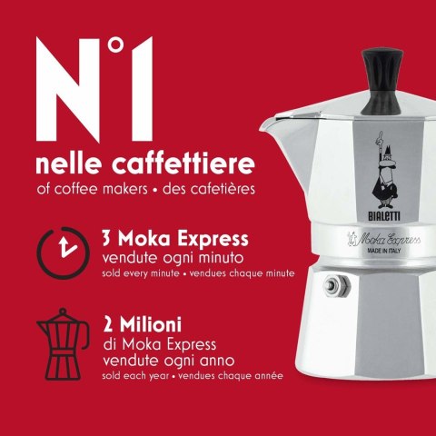 Zaparzacz BIALETTI 990001168 (kolor srebrny) Zaparzacz BIALETTI 990001168 (kolor srebrny)