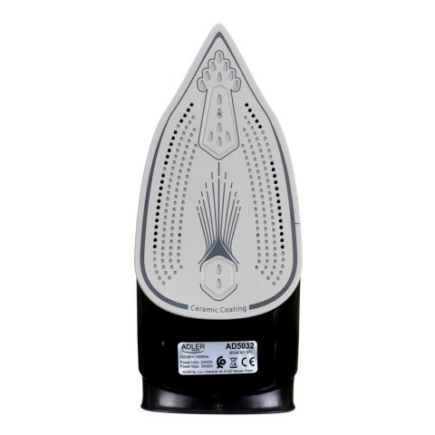 Żelazko parowe Adler AD 5032 (3000W; kolor niebieski) Żelazko parowe Adler AD 5032 (3000W; kolor niebieski)