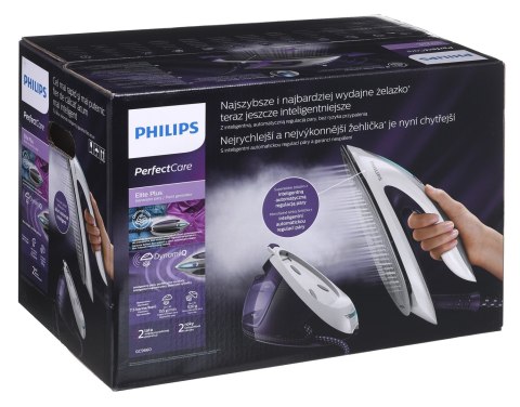 Żelazko z generatorem pary Philips GC9660/30 (2700W; kolor fioletowy) Żelazko z generatorem pary Philips GC9660/30 (2700W; kolor fioletowy)