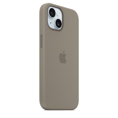 Apple iPhone 15 Silicone Case with MagSafe - Clay Apple iPhone 15 Silicone Case with MagSafe - Clay