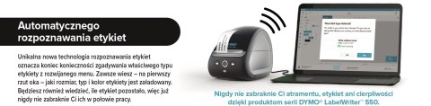 Dymo-drukarka etykiet LW550 Turbo Dymo-drukarka etykiet LW550 Turbo