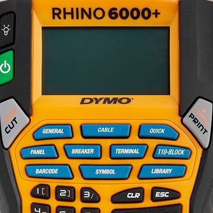 Dymo- drykarka etykiet Rhino 6000+ zestaw walizkowy Dymo- drykarka etykiet Rhino 6000+ zestaw walizkowy