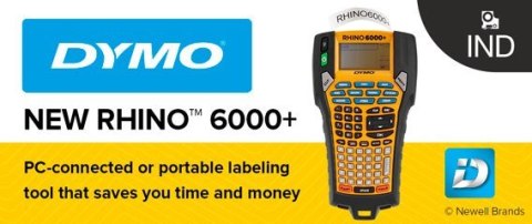 Dymo- drykarka etykiet Rhino 6000+ zestaw walizkowy Dymo- drykarka etykiet Rhino 6000+ zestaw walizkowy
