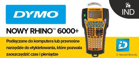 Dymo- drykarka etykiet Rhino 6000+ zestaw walizkowy Dymo- drykarka etykiet Rhino 6000+ zestaw walizkowy