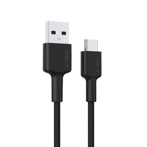 AUKEY CB-CD30 KABEL USB-C QC PD 0.9M 3A NYLON AUKEY CB-CD30 KABEL USB-C QC PD 0.9M 3A NYLON