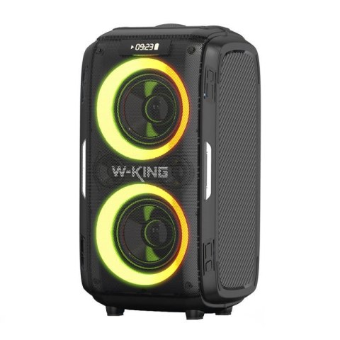 Głośnik bezprzewodowy Bluetooth W-KING T9 Pro 120W czarny Głośnik bezprzewodowy Bluetooth W-KING T9 Pro 120W czarny