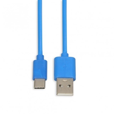 Kabel IBOX IKUMTCB (USB 2.0 typu A - USB typu C ; 1m; kolor niebieski) Kabel IBOX IKUMTCB (USB 2.0 typu A - USB typu C ; 1m; kolor niebieski)