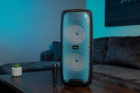 MEDIA-TECH GŁOŚNIK PRZENOŚNY FLAMEZILLA, BLUETOOTH 5.0, FUNKCJA KARAOKE, ILUMINACJA FLAME RGB MT3178 MEDIA-TECH GŁOŚNIK PRZENOŚNY FLAMEZILLA, BLUETOOTH 5.0, FUNKCJA KARAOKE, ILUMINACJA FLAME RGB MT3178