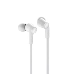 BELKIN SŁUCHAWKI PRZEWODOWE USB-C DOUSZNE BIAŁE