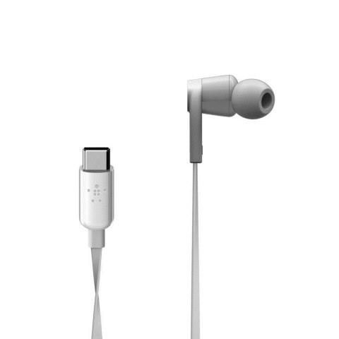 BELKIN SŁUCHAWKI PRZEWODOWE USB-C DOUSZNE BIAŁE BELKIN SŁUCHAWKI PRZEWODOWE USB-C DOUSZNE BIAŁE