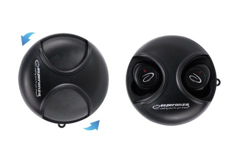 ESPERANZA SŁUCHAWKI DOUSZNE BLUETOOTH TWS ARIES EH228K ESPERANZA SŁUCHAWKI DOUSZNE BLUETOOTH TWS ARIES EH228K