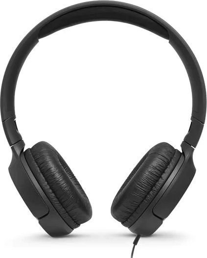 Słuchawki JBL Tune 500 (czarne, nauszne, z wbudowanym mikrofonem) Słuchawki JBL Tune 500 (czarne, nauszne, z wbudowanym mikrofonem)