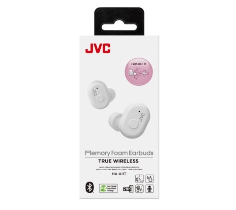 Słuchawki JVC HAA-11TWNE (douszne, TWS, bluetooth, white) Słuchawki JVC HAA-11TWNE (douszne, TWS, bluetooth, white)