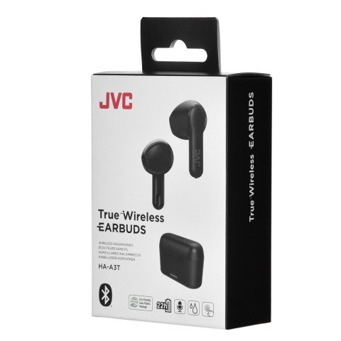 Słuchawki JVC HAA-3TBU (bezprzewodowe, douszne, czarne) Słuchawki JVC HAA-3TBU (bezprzewodowe, douszne, czarne)