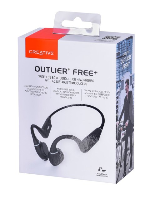 Słuchawki kostne Creative Outlier FREE Plus BK Słuchawki kostne Creative Outlier FREE Plus BK