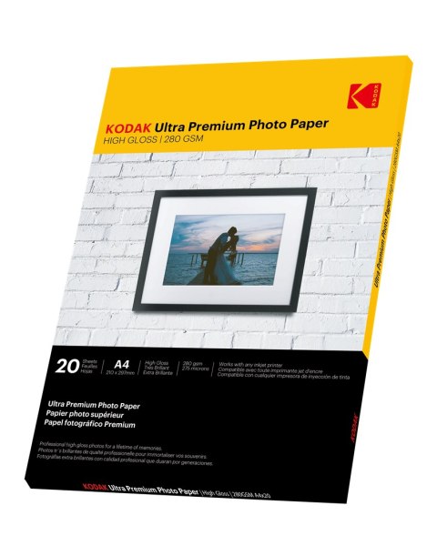KODAK ULTRA PREMIUM PAPER GLOSS A4 280GSM (20PACK) KODAK ULTRA PREMIUM PAPER GLOSS A4 280GSM (20PACK)