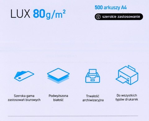 Papier Xero Igepa POLLUX (A4; 80g/m2; 500 szt.; Matowy) Papier Xero Igepa POLLUX (A4; 80g/m2; 500 szt.; Matowy)