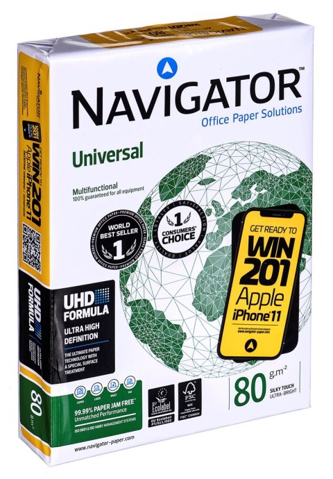 Papier Xero Igepa Premium Navigator Universal 8247A80 (A4; 80g/m2; 500 szt.) Papier Xero Igepa Premium Navigator Universal 8247A80 (A4; 80g/m2; 500 szt.)