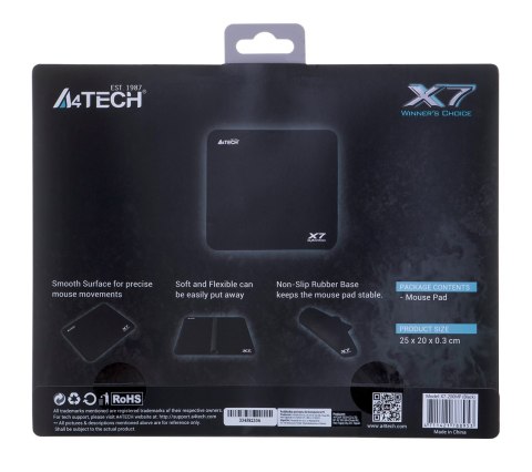 Podkładka pod mysz A4 TECH Xgame A4TPAD33458 Podkładka pod mysz A4 TECH Xgame A4TPAD33458