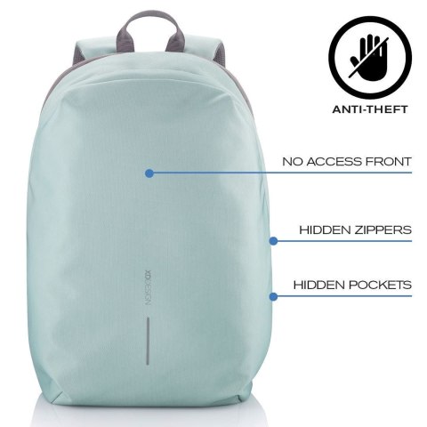 XD DESIGN PLECAK ANTYKRADZIEŻOWY BOBBY SOFT ZIELONY P/N: P705.797 XD DESIGN PLECAK ANTYKRADZIEŻOWY BOBBY SOFT ZIELONY P/N: P705.797