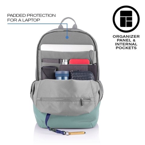 XD DESIGN PLECAK ANTYKRADZIEŻOWY BOBBY SOFT ZIELONY P/N: P705.797 XD DESIGN PLECAK ANTYKRADZIEŻOWY BOBBY SOFT ZIELONY P/N: P705.797