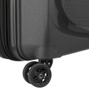 Delsey Walizka BELMONT PLUS 55cm SLIM 4 DOUBLE WHEELS CABIN TROLLEY CASE CZARNY