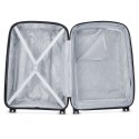 Delsey Walizka BELMONT PLUS 71cm 4 DOUBLE WHEELS EXPANDABLE TROLLEY CASE NIEBIESKI CYJAN