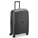 Delsey Walizka BELMONT PLUS 71cm 4 DOUBLE WHEELS TROLLEY CASE CZARNY