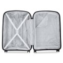 Delsey Walizka BELMONT PLUS 71cm 4 DOUBLE WHEELS TROLLEY CASE CZARNY